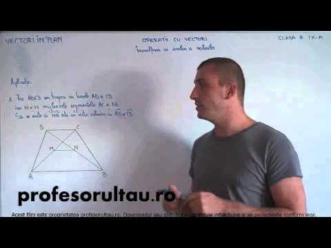 43   Vectori in plan   operatii cu vector   inmultirea cu scalari a vectorilor   partea 3