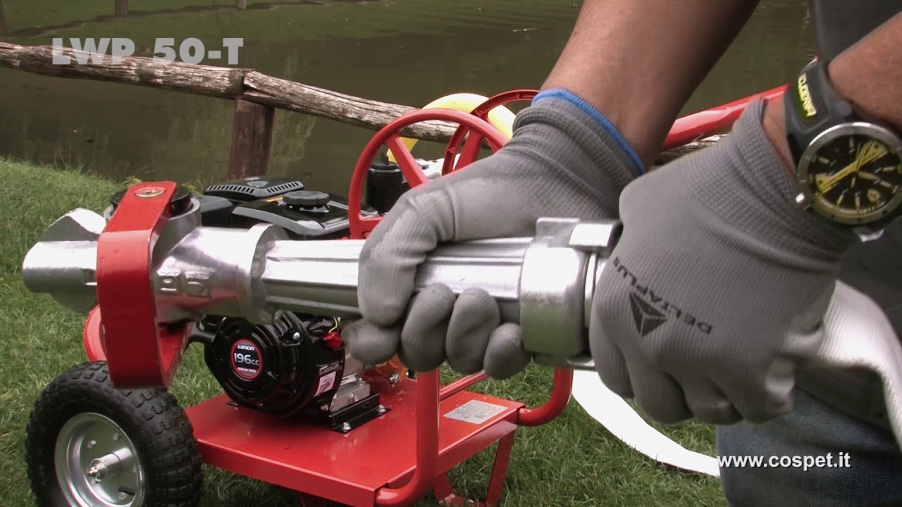 Motopompa antincendio trolley da Agritechstore