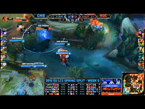 Gambit Gaming vs ROCCAT - HIGHLIGHTS - EU LCS Spring 2015 - W6D2 - Season 2015 - League of Legends