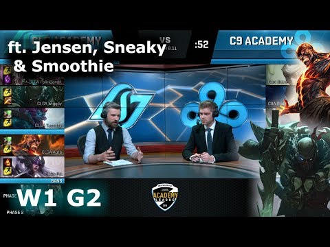 CLG Academy vs Cloud 9 Academy | Week 1 NA Academy League Summer 2018 | CLGA vs C9A