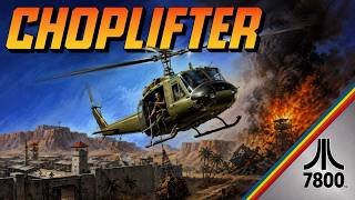Choplifter - Atari 7800 (Gameplay)