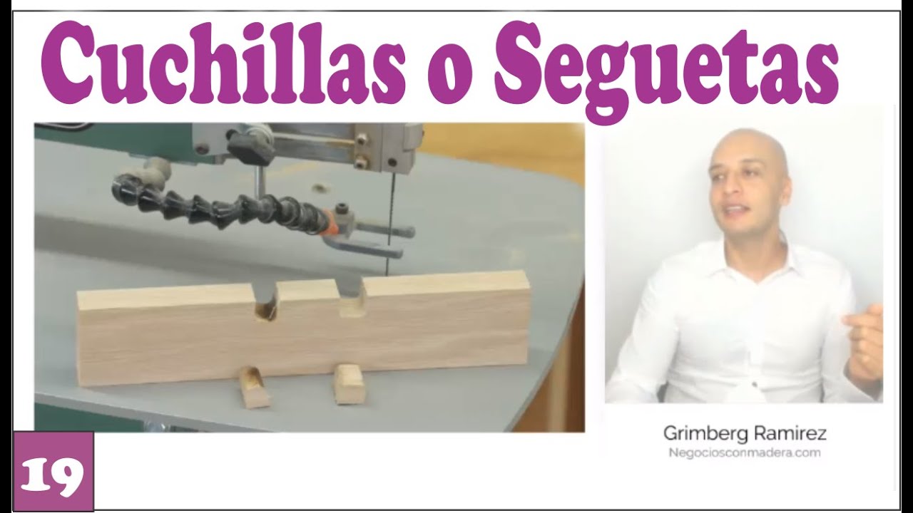 Cuchillas o Seguetas para CALADORA DE BANCO 🚧