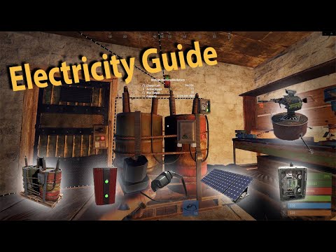 Rust Simple Turret Electricity Guide 2019