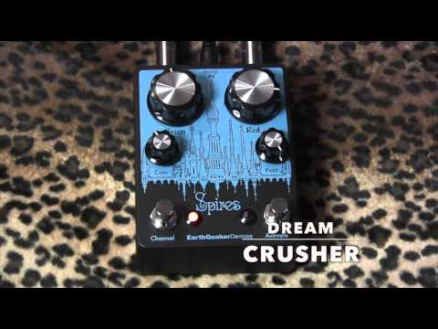 EarthQuaker Devices SPIRES dual fuzz demo with MJT Strat & Dr Z Antidote