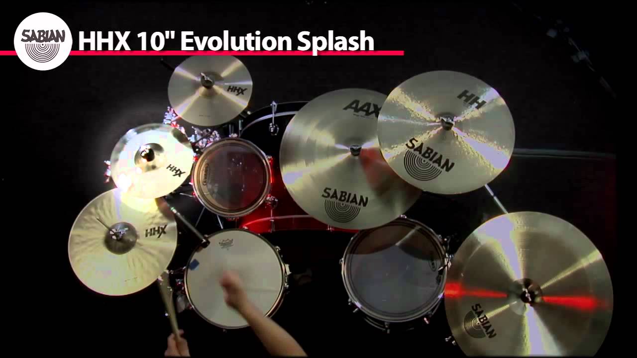 Sabian Hhx 10" Evolution Splash Brilliant (11005XEB)