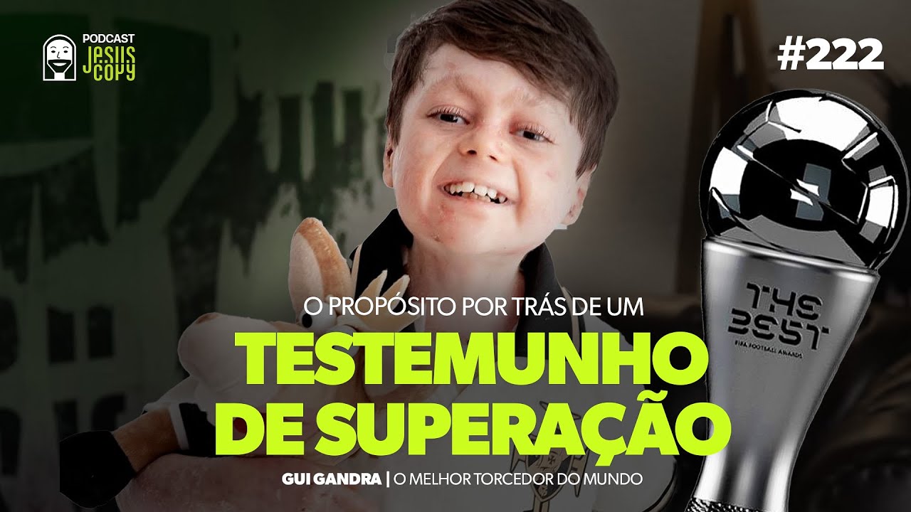 Gui Gandra e sua mãe contam seu testemunho de vida | Podcast JesusCopy com Douglas Gonçalves