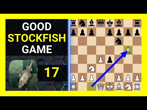 Good Stockfish 17 Chess Game, Blackmar-Diemer Gambit, Von Popiel Gambit