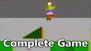 Skateboardin' Atari 2600 Complete Game Gameplay - The No Swear Gamer
