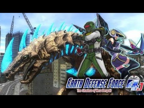 Earth Defense Force 4.1 The Shadow of New Despair PS4 gameplay