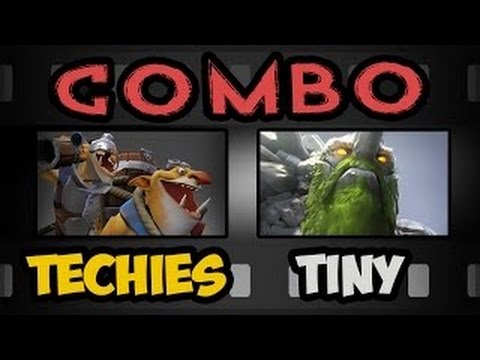 Dota 2 - Tiny & Techies Combo!!!