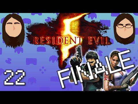 64-bit Siblings Co-op! Resident Evil 5 - FINALE - Part 22