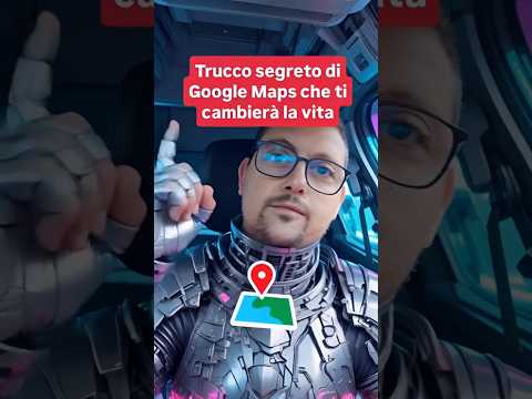 Trucco segreto di Google Maps #tecnologia #googlemaps #mappe #telefono #connessione #trucchitech