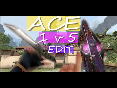 VALORANT 1v5 ACE edit ft. OneShot - msht