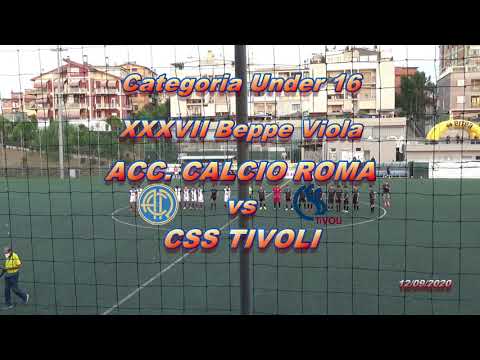 2020-09-12 Beppe Viola Accademia Calcio Roma vs CSS Tivoli HIGHLIGHTS