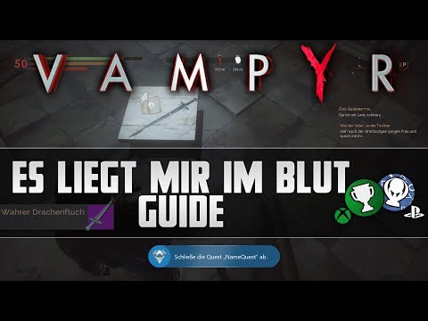 Vampyr - Es liegt mir im Blut Erfolg/Trophäe - Wahrer Drachenfluch bekommen - Leichte Methode