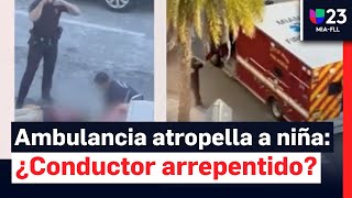 Una estudiante de 11 años es atropellada por una ambulancia: Pero, ¿qué paso?