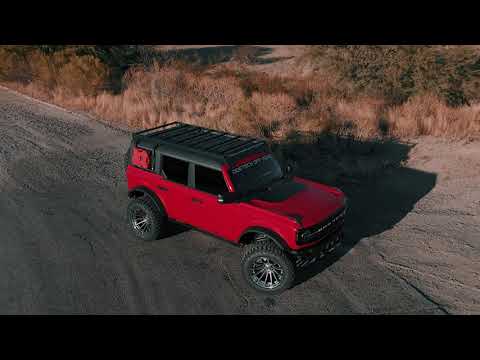 Transform Your Ford Bronco with Fuel Fusion Forged Burn PLATINUM CHROME Wheels | WheelRack.ca