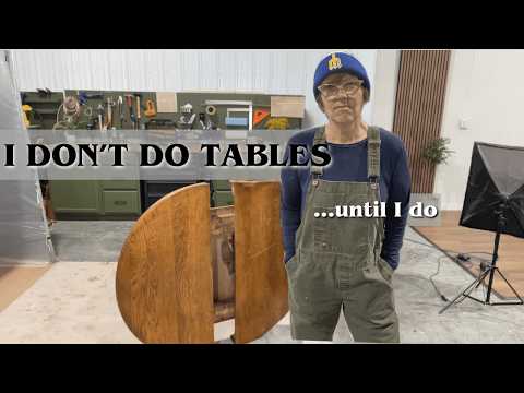 Antique Claw Foot Table Makeover | Stripping, Sanding & Paint Wash Finish