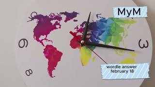 wordle answer february 18