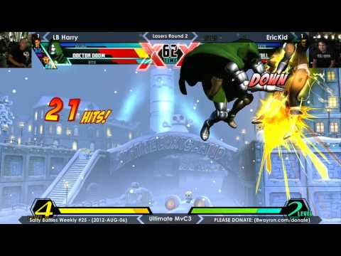 Salty Battles #25 - UMvC3 L2 - LB Harry VS EricKid