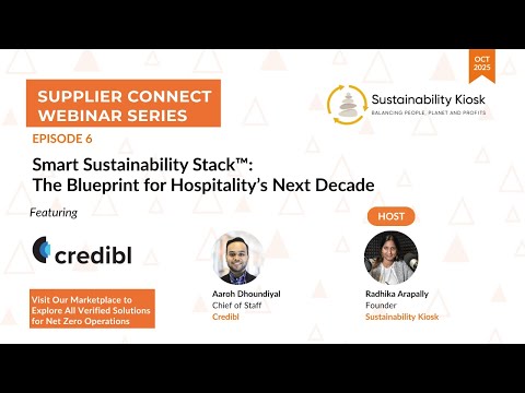 Supplier Connect Ep 6: Smart Sustainability Stack™  by Credibl