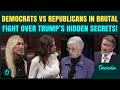 Epstein Files OUT Democrats Vs Republicans FIERY CLASH Over RELEASE Bikini Girls Photos Out