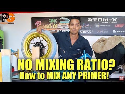 DEAD SIMPLE! How-To Mix Any Brand of Automotive Primer or Paint!