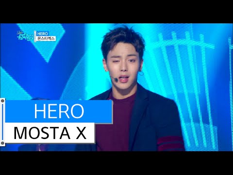 [HOT] MONSTA X - HERO, 몬스타엑스 - 히어로, Show Music core 20151212