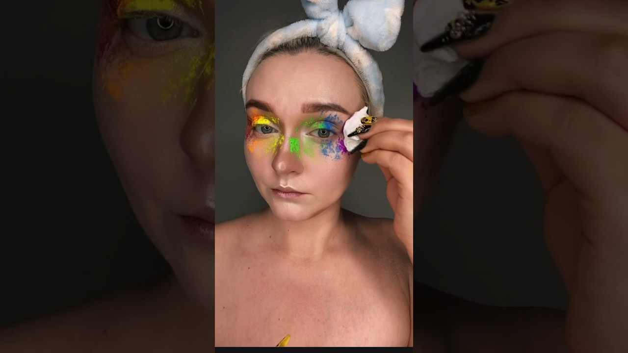 Pride makeup tutorial #makeupshorts #makeuptutorials #pridemakeup #stepbystepmakeuplook