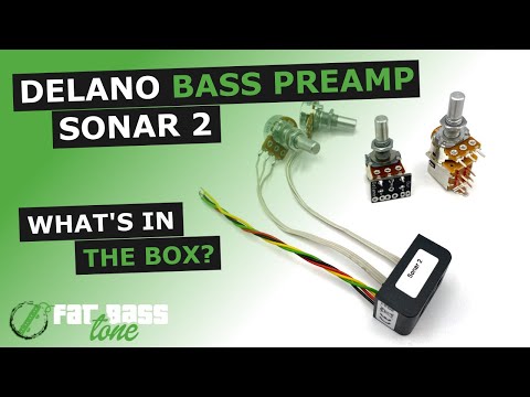 Delano Sonar 2 Bass 2 Band Preamp: What’s In The Box (A Close-Up Look)