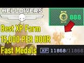 Helldivers 2 how to level up fast, best xp farm, fast medals, fast leveling guide