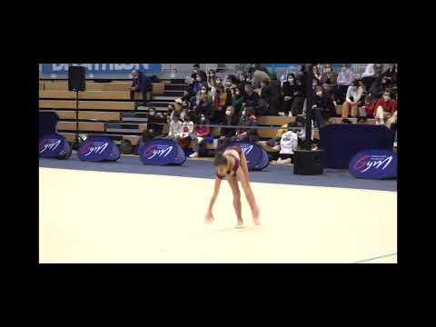 Lina Marlot ML. National B 12-13. Championnat de France 2021/22.