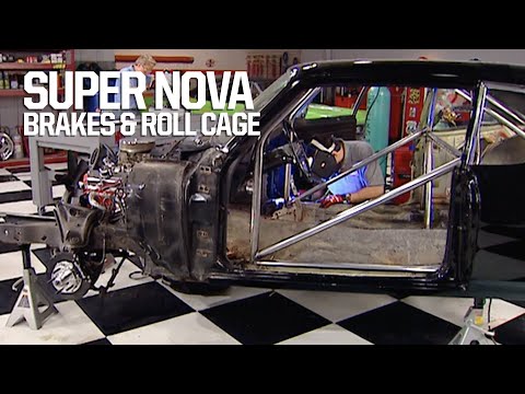 Chevy Nova Drag Build: Brakes & Roll Cage Install - Horsepower TV 2003, E15