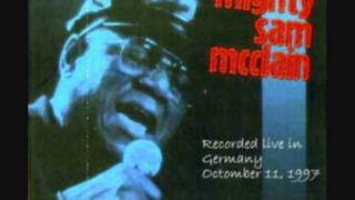 Mighty Sam McClain" Long train running"(Live in Germany)