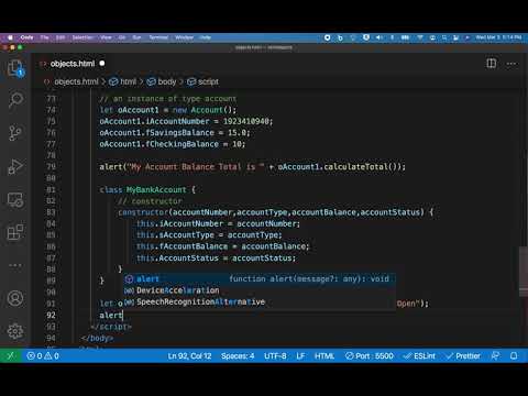 Learn Javascript 30 Classes And Objects Part 3