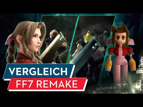 Final Fantasy 7 Remake vs. FFVII (1997): Der große Vergleich
