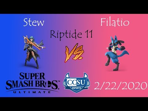 Riptide 11 CCSU Smash Ultimate - Stew (Byleth) vs Filatio (Lucario)