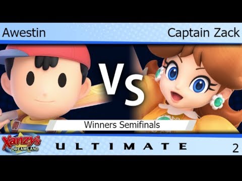 XDL 2 - TLOC | Awestin (Ness) vs Captain Zack (Daisy, Bayonetta) Winners Semifinals - SSBU