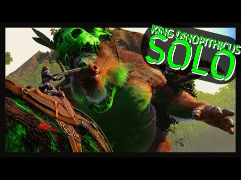 SOLO DINOPITHICUS KING WALK THROUGH | LOST ISLAND BOSS GUIDE