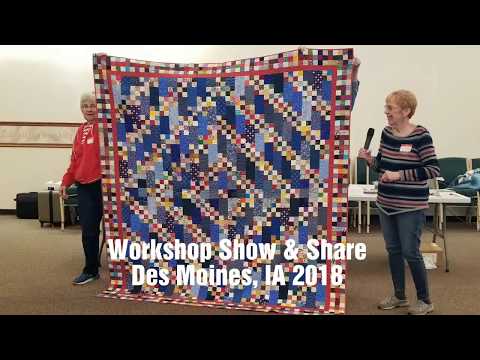 Workshop Show &Share, Des Moines IA 2018