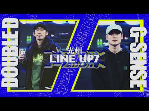DOUBLE D vs G-SENSEㅣHIPHOP Round of 8 ㅣ2022 LINE UP SEASON 7