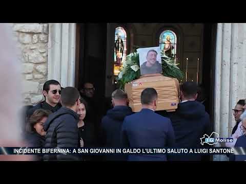 Bifernina Accident: Luigi Santone's Last Farewell in San Giovanni in Galdo