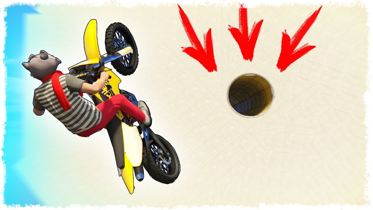 ДВА ДНЯ ПЫТАЛСЯ ПОПАСТЬ В ЭТУ ДЫРОЧКУ, ВОТ ЧТО ВЫШЛО!!! СКИЛЛ ТЕСТ В GTA ONLINE!!!