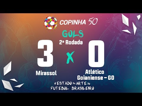 Gols de Mirassol 3x0 Atlético Goianiense - GO, Copinha 2019
