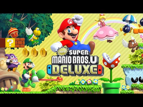New Super Mario Bros. U Deluxe 2-Player Full Game (100%)