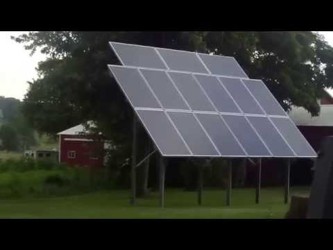 3.5 kW. Solar array.