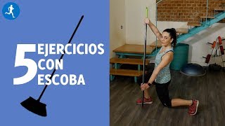 Entrenamiento EN CASA con un PALO de escoba | Vitónica