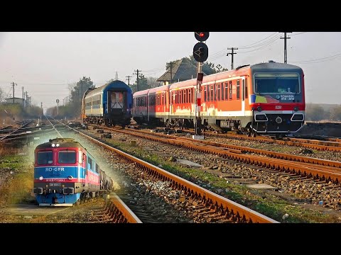 🚂 Trenuri 🚃 Trains in Episcopia Bihor Vol.9 🚃 (07 12 2019)