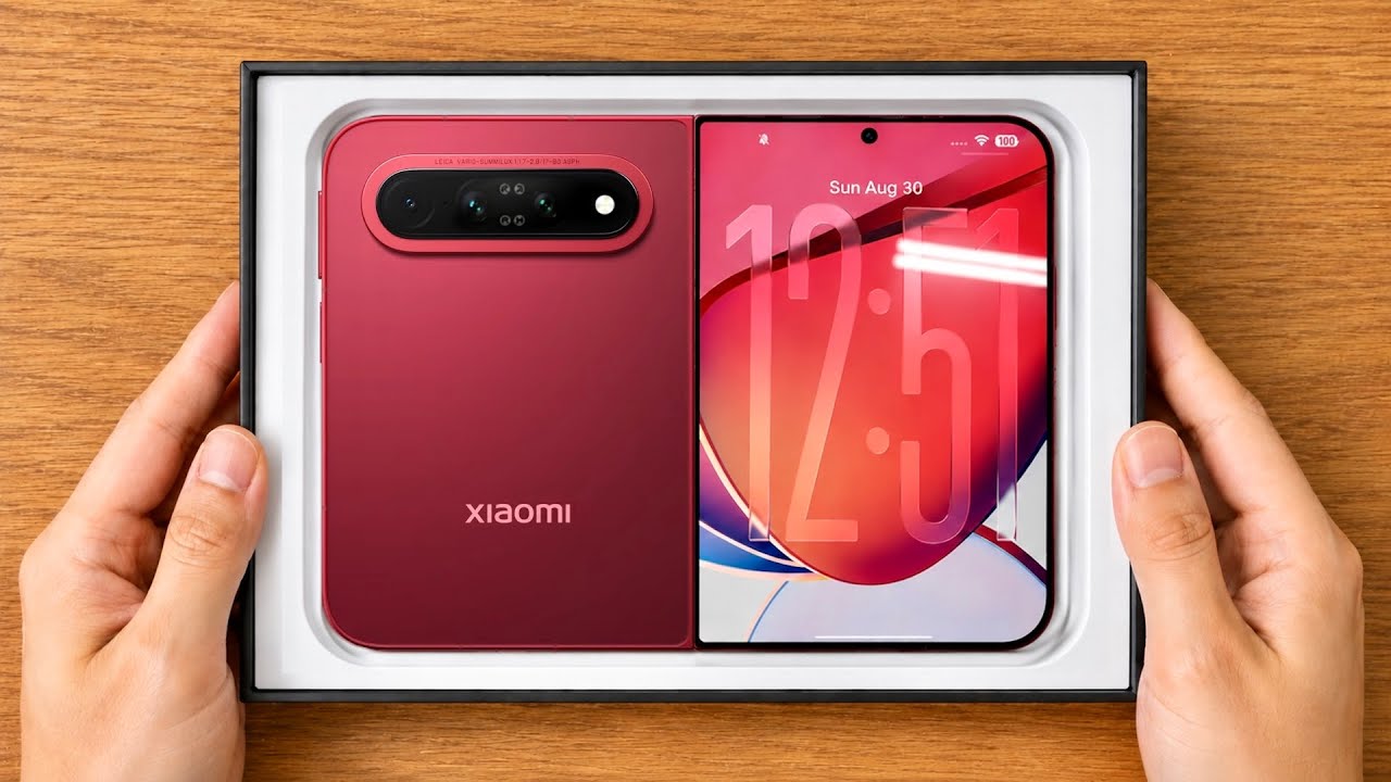Xiaomi 18 Fold Hands On Video