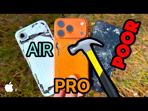 Bored Smashing - NEW iPHONES! (17 Pro Air 16e/17e)